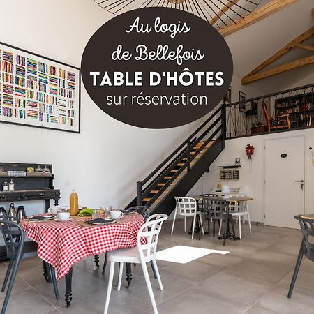 Au Logis De Bellefois - Chambres D'Hotes Neuville-de-Poitou ภายนอก รูปภาพ