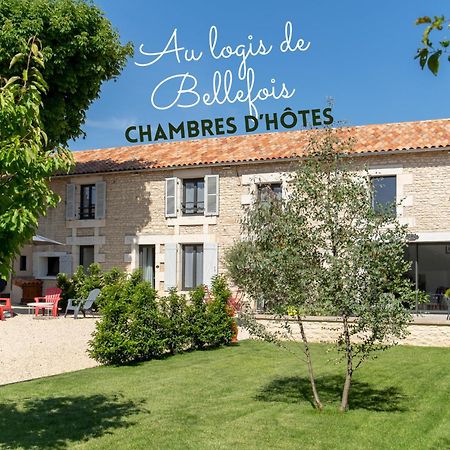 Au Logis De Bellefois - Chambres D'Hotes Neuville-de-Poitou ภายนอก รูปภาพ