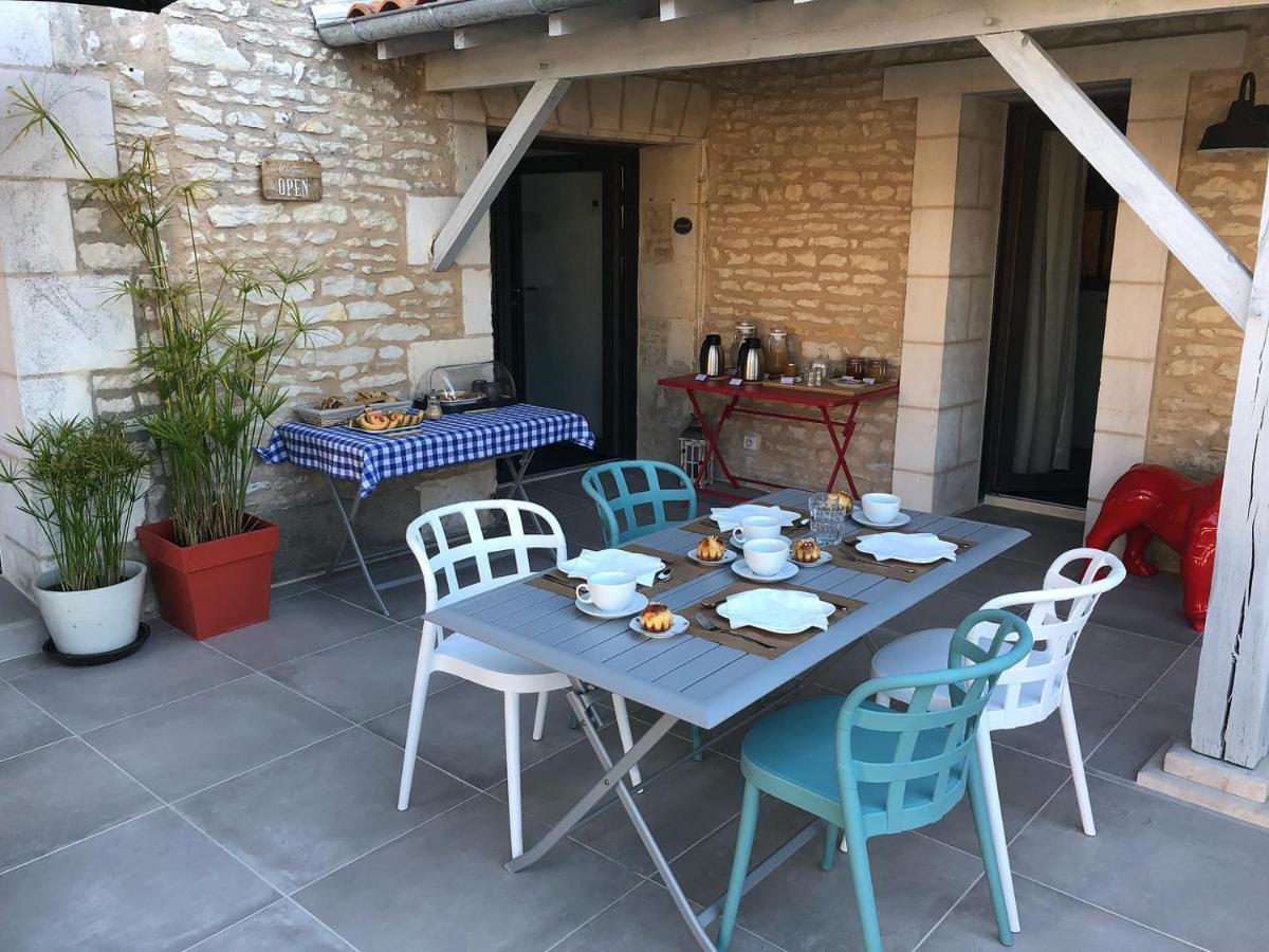 Au Logis De Bellefois - Chambres D'Hotes Neuville-de-Poitou ภายนอก รูปภาพ