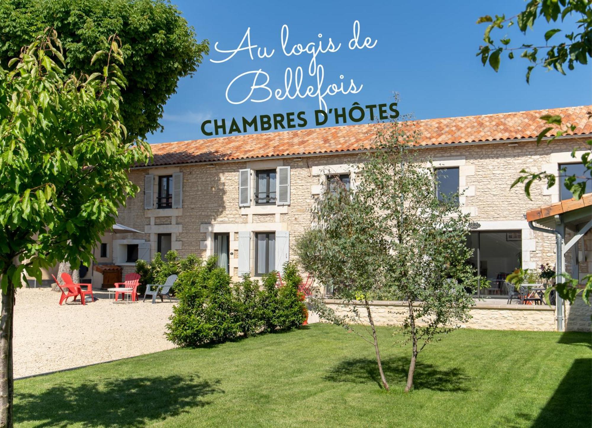 Au Logis De Bellefois - Chambres D'Hotes Neuville-de-Poitou ภายนอก รูปภาพ