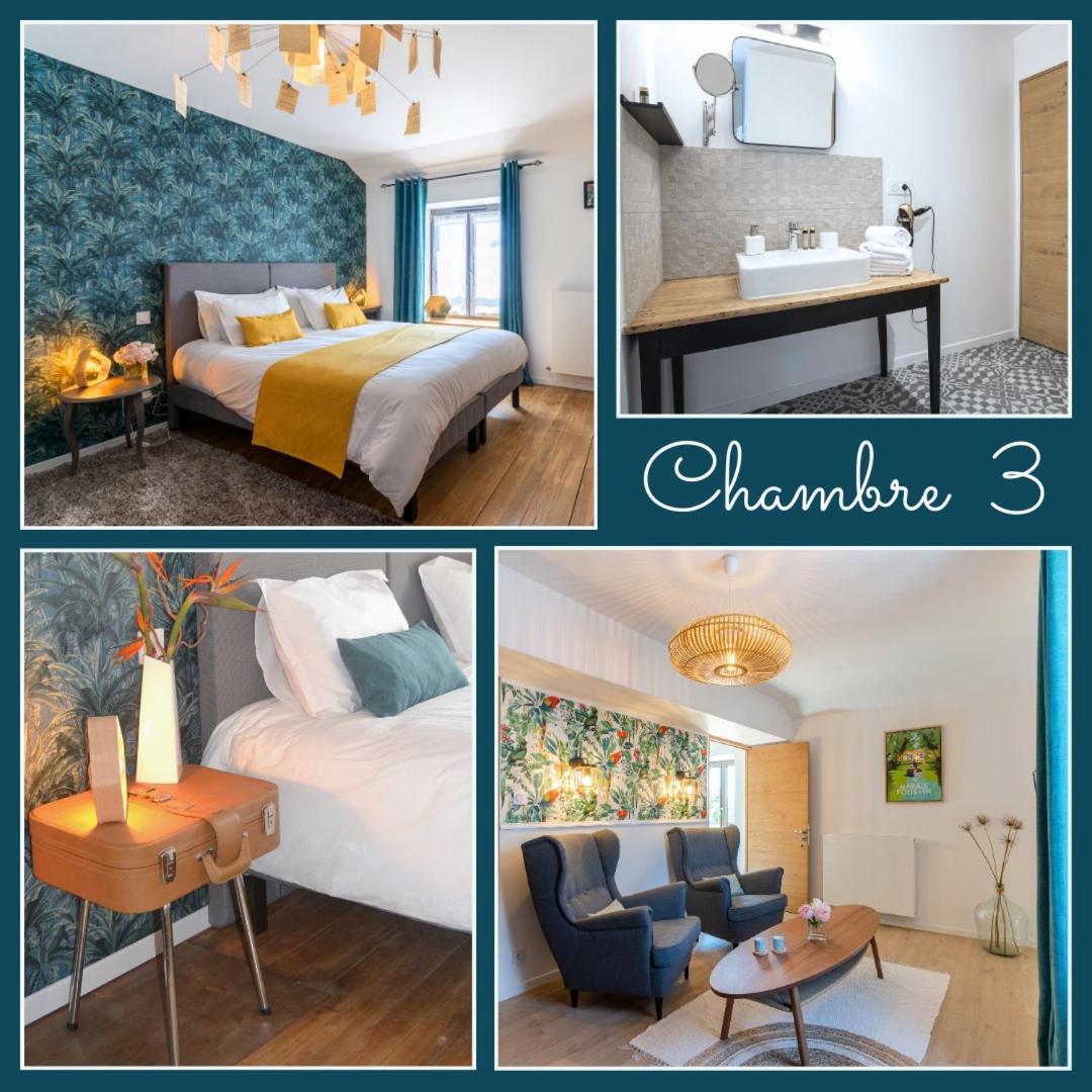 Au Logis De Bellefois - Chambres D'Hotes Neuville-de-Poitou ภายนอก รูปภาพ